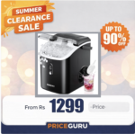 Celebrate with Us Anniversary Limited-Time & Limited-Quantity Deal AED 99.00د.إ：CROWNFUL Ice Maker Countertop, Portable Self-Cleaning Ice Maker Machine with Handle, Scoop and...