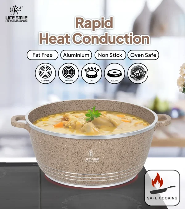 Anniversary sale, while supplies lastοΌ31 Pcs Non Stick Granite Kitchen Cooking Set with Tools