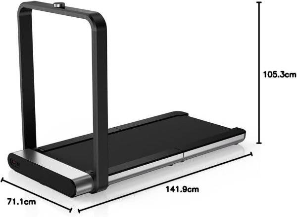 Big Summer Sale Limited Time Offer AED 99د.إ:KingSmith WalkingPad X21 Double-Fold Treadmill Smart Foldable Treadmill Walking and Running Machine Fitness Exercise Gym Alternative...