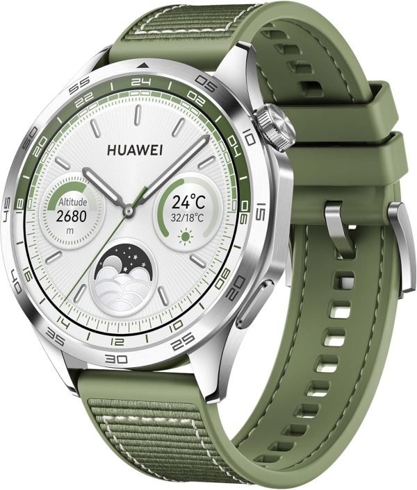Limited-Time Sale for Summer Surprises AED 99د.إ:HUAWEI WATCH GT 4 Smart Watch for men women - Up to 2 Weeks Battery Life Fitness Tracker - Compatible with Android & iOS -...