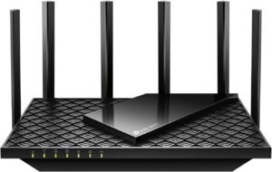 Limited-Time Sale for Summer Surprises AED 99د.إ：TP-Link AXE5400 Tri-Band WiFi 6E Router (Archer AXE75)- Gigabit Wireless Internet Router, ax Router for Gaming, VPN Router,...