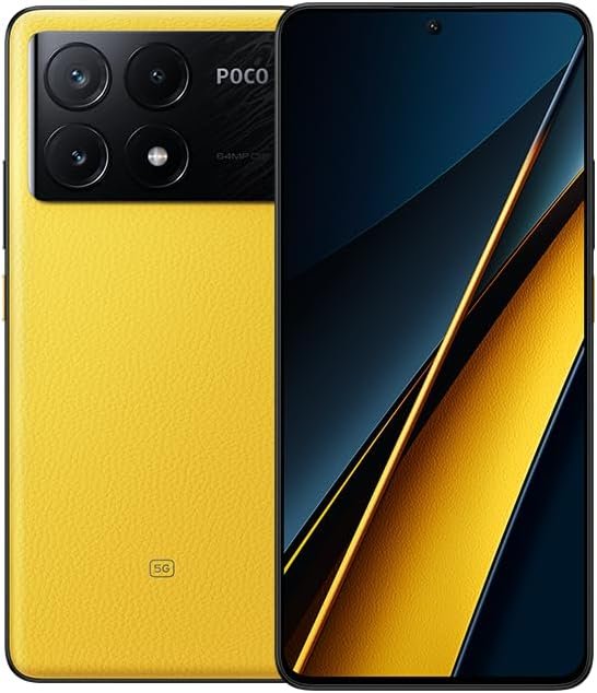 Limited-Time Sale for Summer Surprises AED 99.00د.إ :Xiaomi POCO X6 Pro Dual SIM Yellow 12GB RAM 512GB 5G
