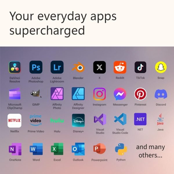 Microsoft Surface Pro 2-in-1 Laptop/Tablet (2024), Windows 11 Copilot+ PC, 13" Touchscreen Display, Snapdragon X Plus (10 Core), 16GB RAM, 512GB Storage, Sapphire