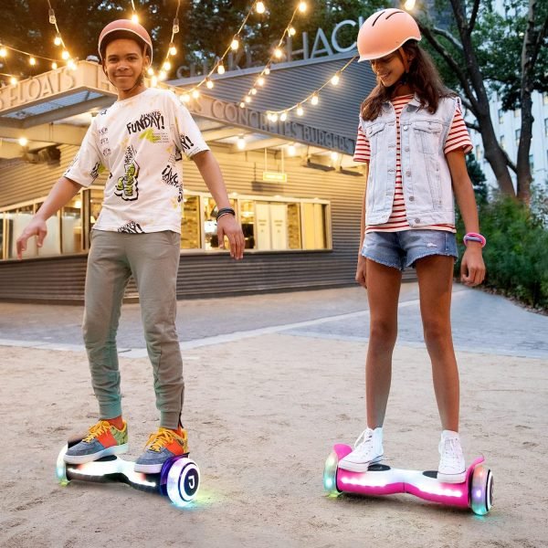 Summer Final Clearance Just AED 99د.إ:Jetson Self Balancing Hoverboard with Built in Bluetooth Speaker | Includes All Terrain Tires | LED Lights