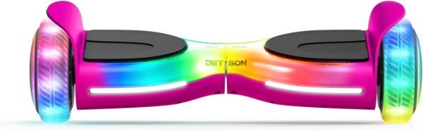 Summer Final Clearance Just AED 99د.إ:Jetson Self Balancing Hoverboard with Built in Bluetooth Speaker | Includes All Terrain Tires | LED Lights