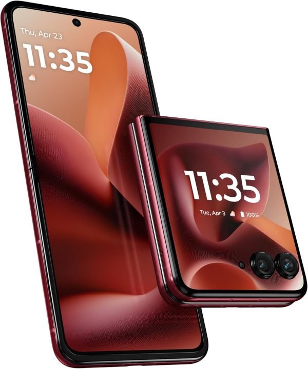 Summer Final Clearance Just AED 99د.إ:MOTOROLA Razr 60 Ultra 5G, 16+16GB RAM Boost, 512 GB ROM, Snapdragon 8 Elite, 7.0"+ 4.0" pOLED Display, TurboPower 68W, PANTONE Scarab