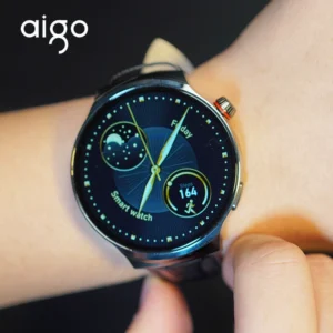 While Stocks Last：aigo V8 Smart Watch 19 HD Large Screen Bluetooth Call Men s Business Phone Watch New Arrival in Wearable Devices Category