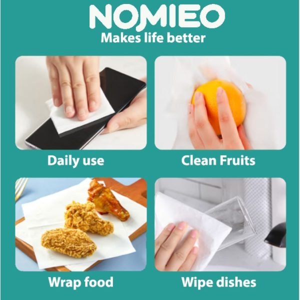【While stocks last!】Nomieo Toilet Paper 27 Rolls 4plys Ultra Soft Toilet Tissue